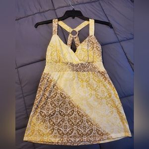 Juniors Empire Waist Racerback Tank